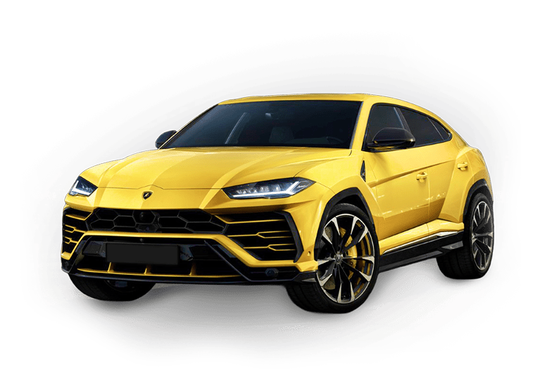 Yellow Lamborghini Urus
